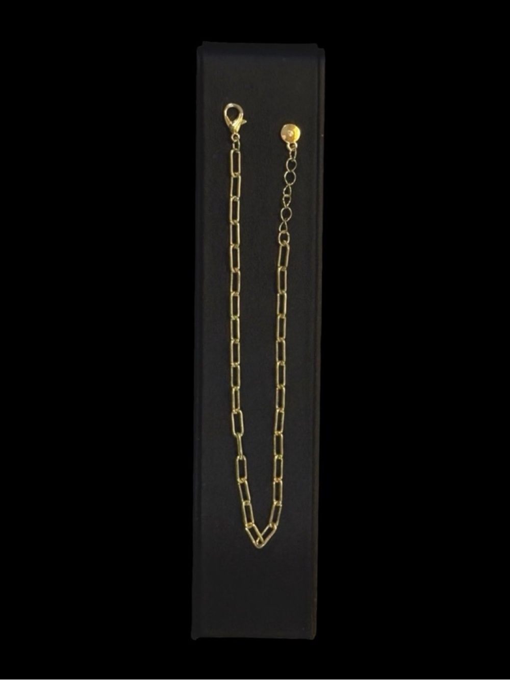 Oval Link Ankle Bracelet